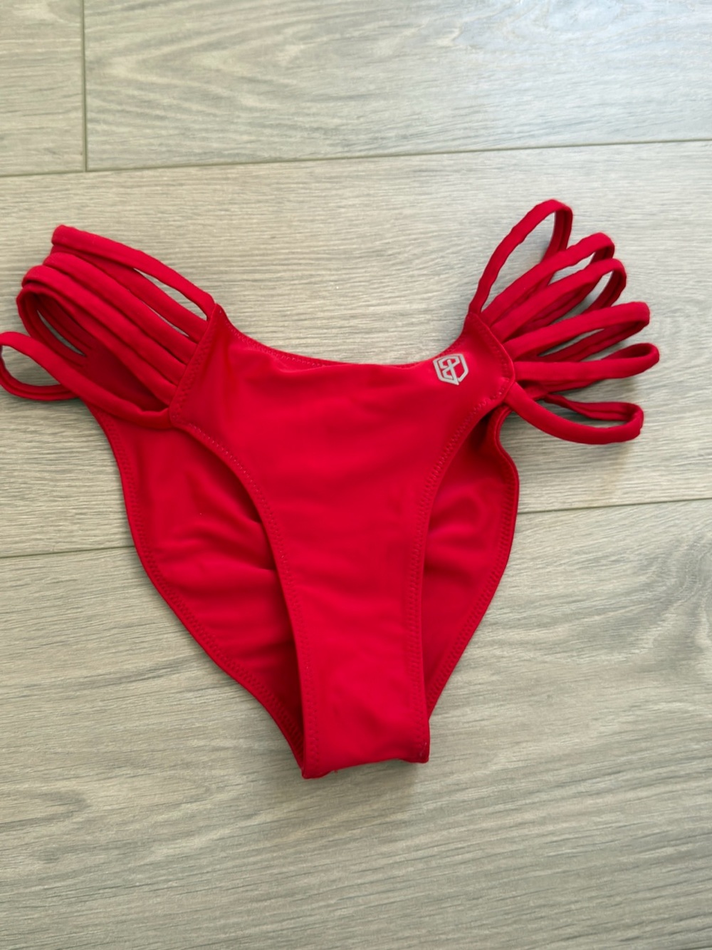 Born Primitive Red Strappy Bikini Bottom